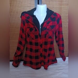 Social club plaid red jacket